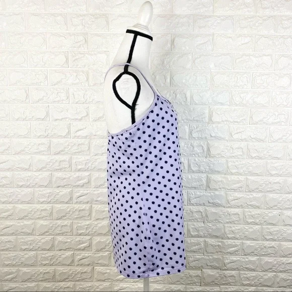 Lululemon Power Y Tank Black Grey Dots - Picture 3 of 6